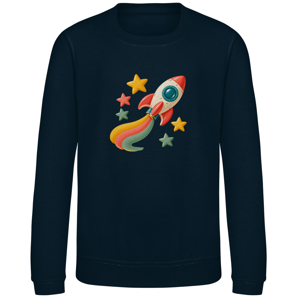 Rainbow Rocket – Sudadera para preescolares | SANFAYA - Imagen 2