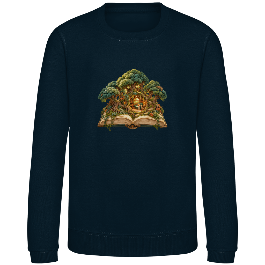 Pocket Forest Library – Sweater voor basisschoolkinderen | SANFAYA - Afbeelding 2