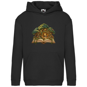 Pocket Forest Library – Hoodie voor basisschoolkinderen | SANFAYA