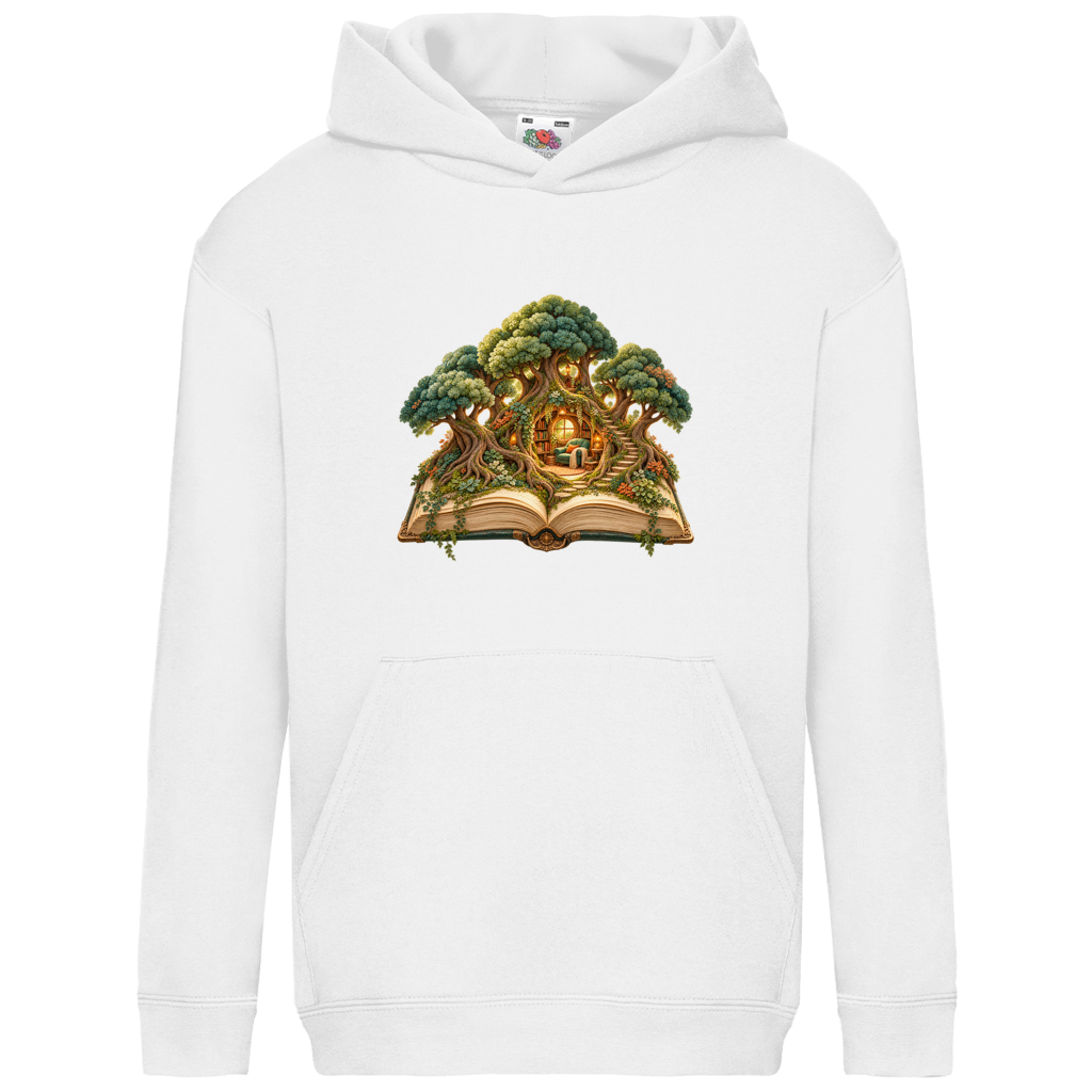 Pocket Forest Library – Hoodie voor basisschoolkinderen | SANFAYA - Afbeelding 2