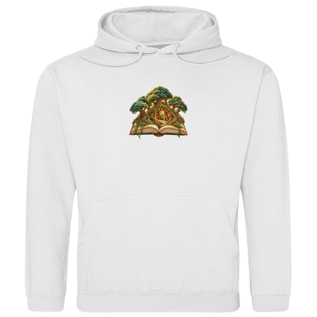 Pocket Forest Library – Men’s hoodie | SANFAYA - Image 2