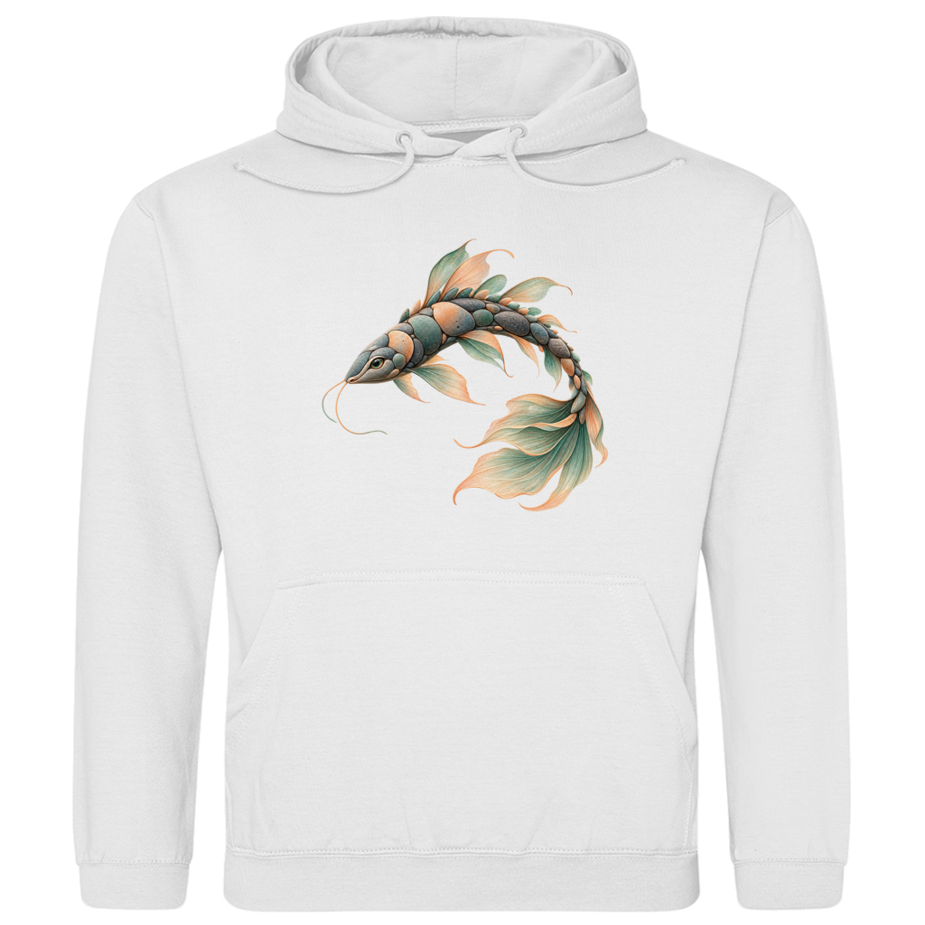 Fantasy 073 – Blütenflossler – Men’s hoodie | SANFAYA - Image 2