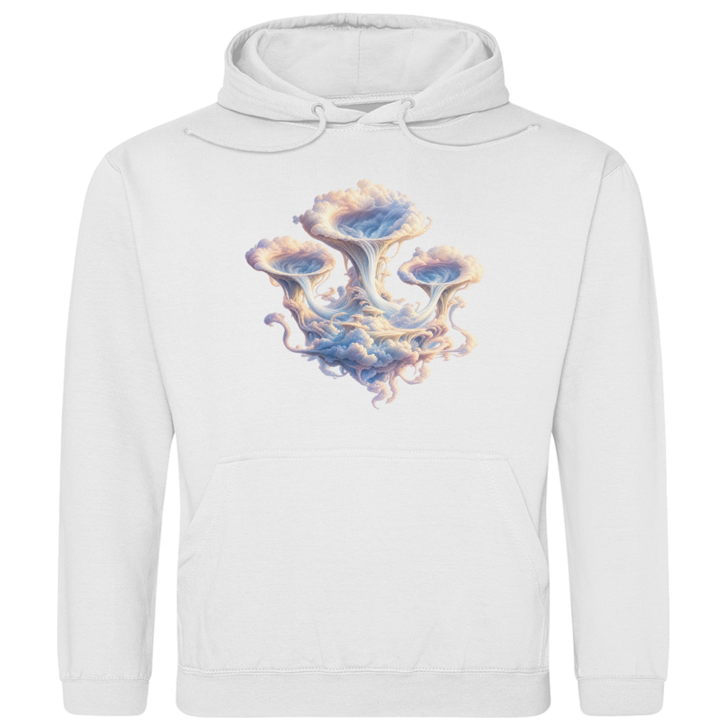 Fantasy 078 – Cloud Blossoms – Men’s hoodie | SANFAYA - Image 2