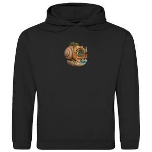 Snail House by the Sea – Hoodie voor heren | SANFAYA