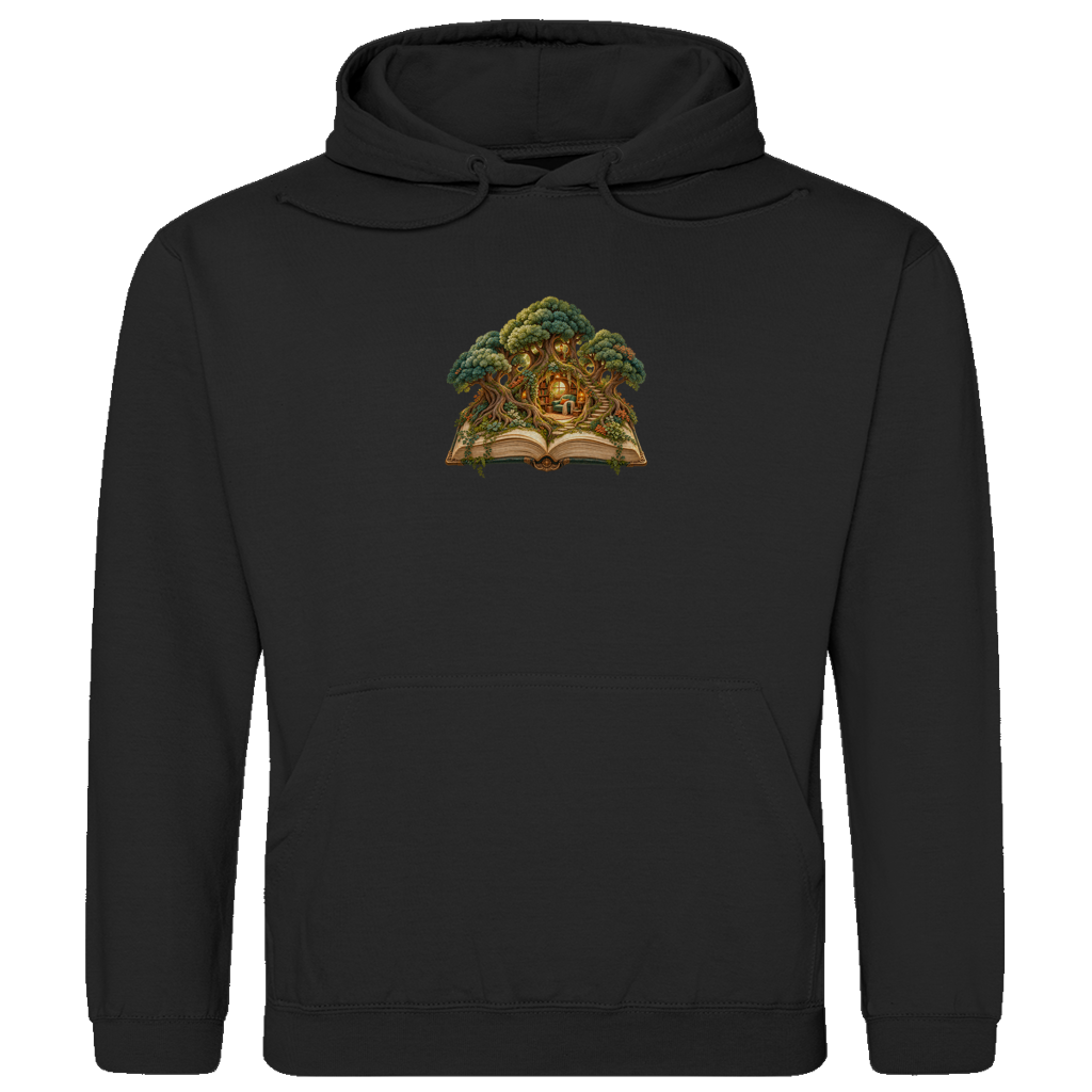 Pocket Forest Library – Men’s hoodie | SANFAYA