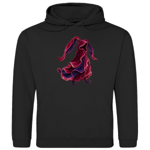 Fantasía 072 – Rosenmantel – Sudadera con capucha para hombre | SANFAYA