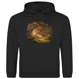 Fantasie 075 Golden Root Portal – Hoodie voor heren | SANFAYA