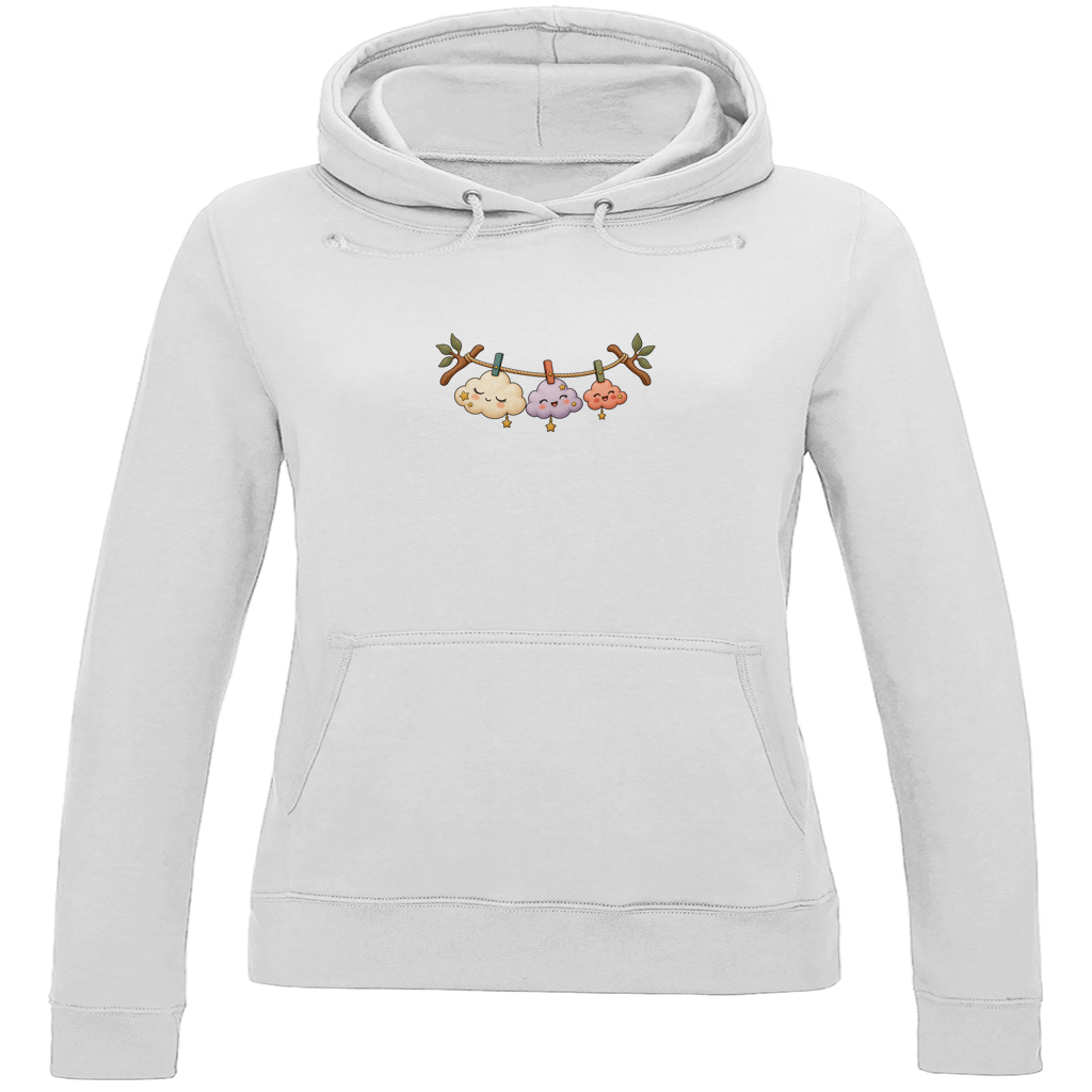 Wolk wasdag – Hoodie voor dames | SANFAYA - Afbeelding 2