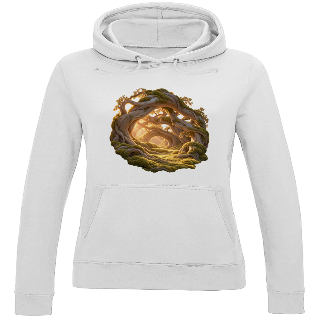 Fantasie 075 Golden Root Portal – Hoodie voor dames | SANFAYA - Afbeelding 2