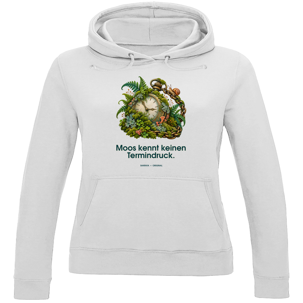 Moss sabe que no hay límites – Sudadera con capucha para mujer | SANFAYA