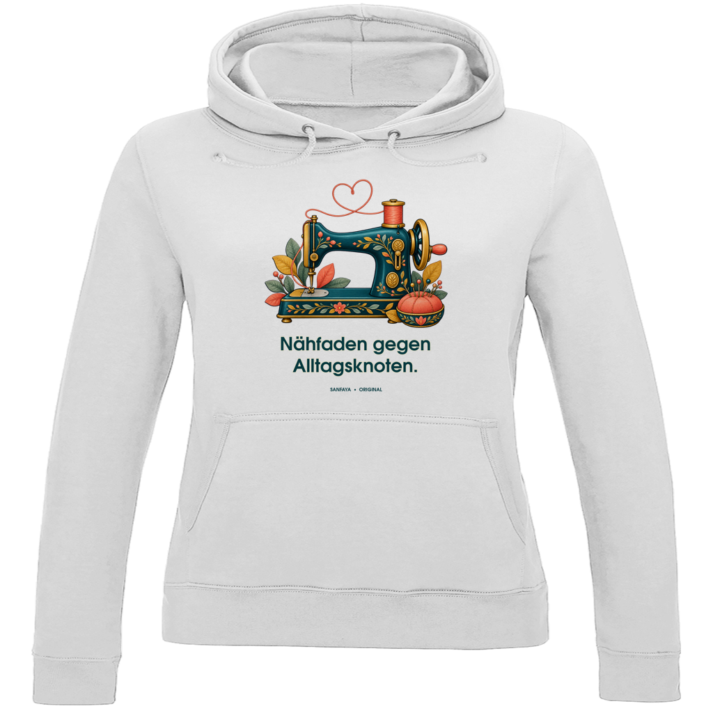Fil à coudre pour les nœuds quotidiens – Sweat à capuche pour femme | SANFAYA