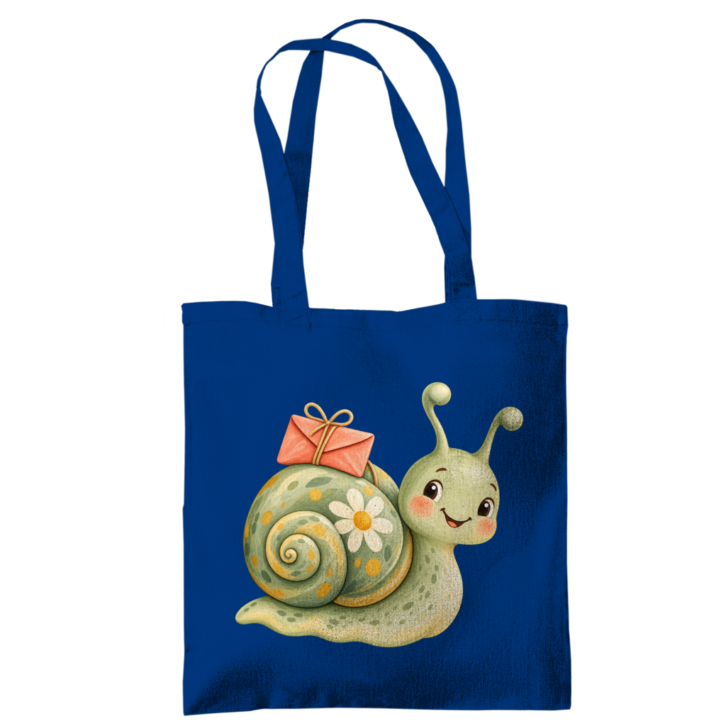 Baumwolltasche – Schneckenpost | SANFAYA – Bild 3