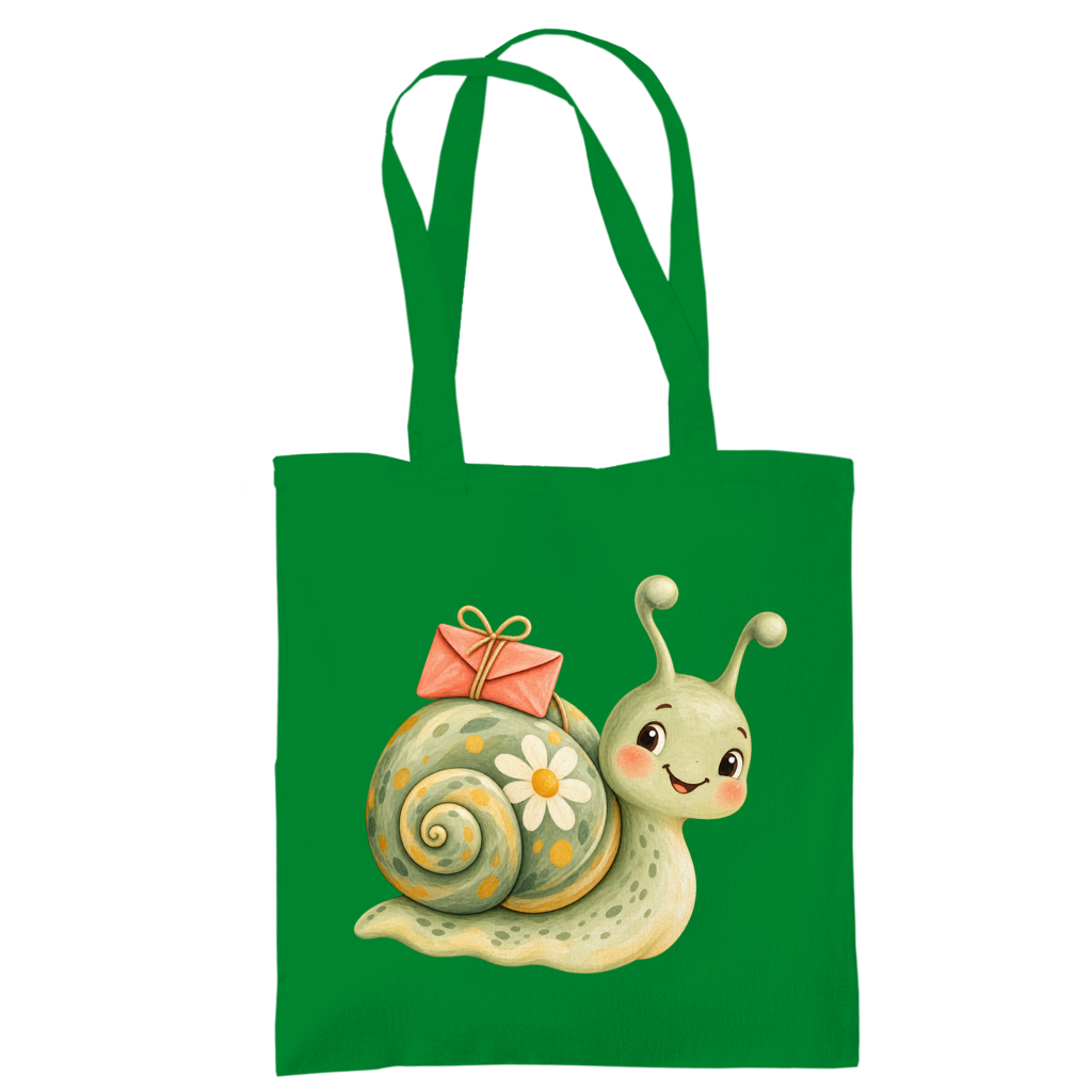 Baumwolltasche – Schneckenpost | SANFAYA – Bild 5