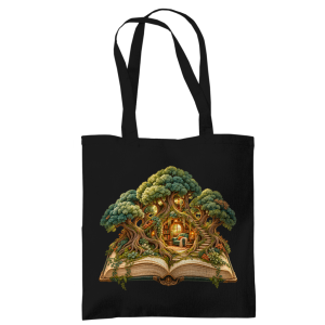 Baumwolltasche – Taschenwald-Bibliothek | SANFAYA