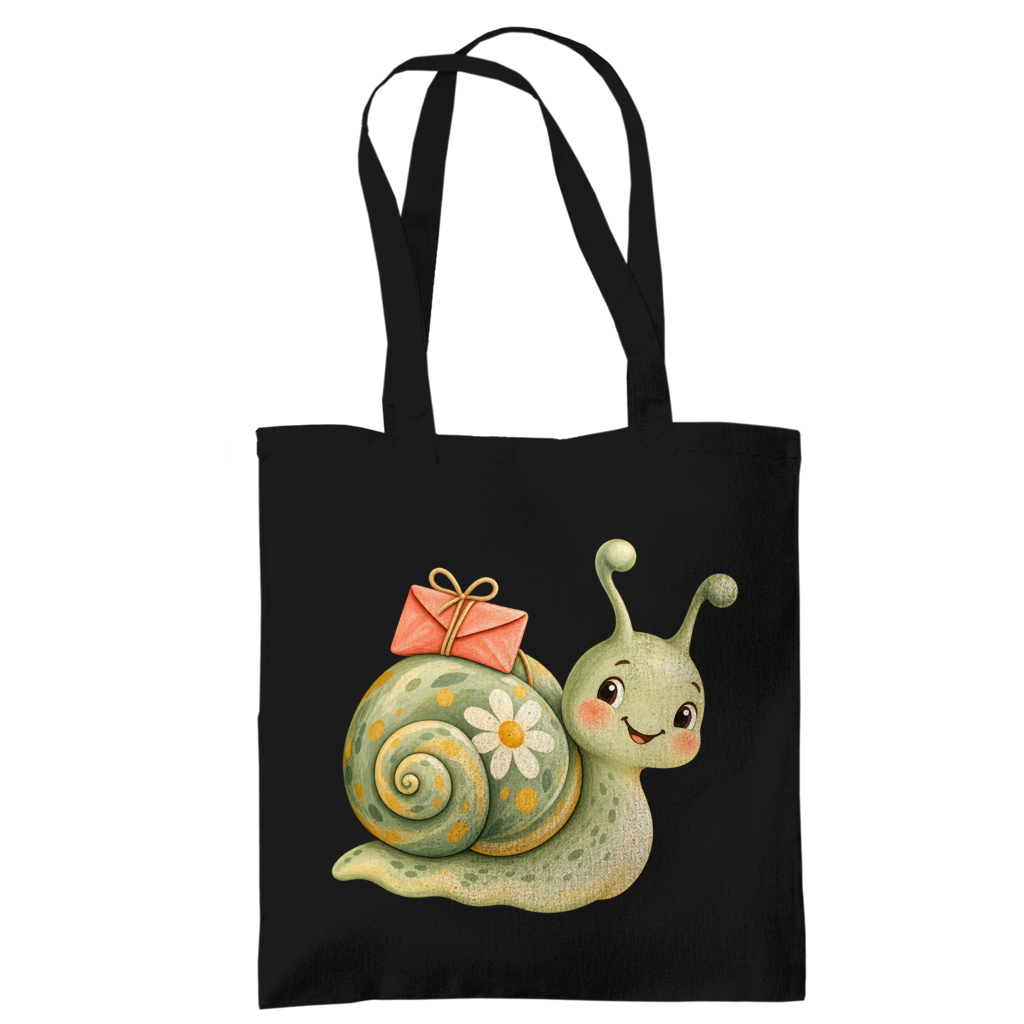 Baumwolltasche – Schneckenpost | SANFAYA