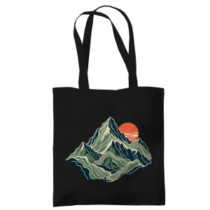 Baumwolltasche – Topographic Soul | SANFAYA
