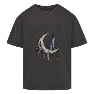 Después de horas – Camiseta oversize con acabado lavado para adolescentes | SANFAYA