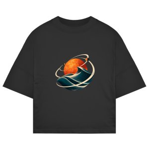 Solar Drift – Camiseta oversize premium para adolescentes | SANFAYA