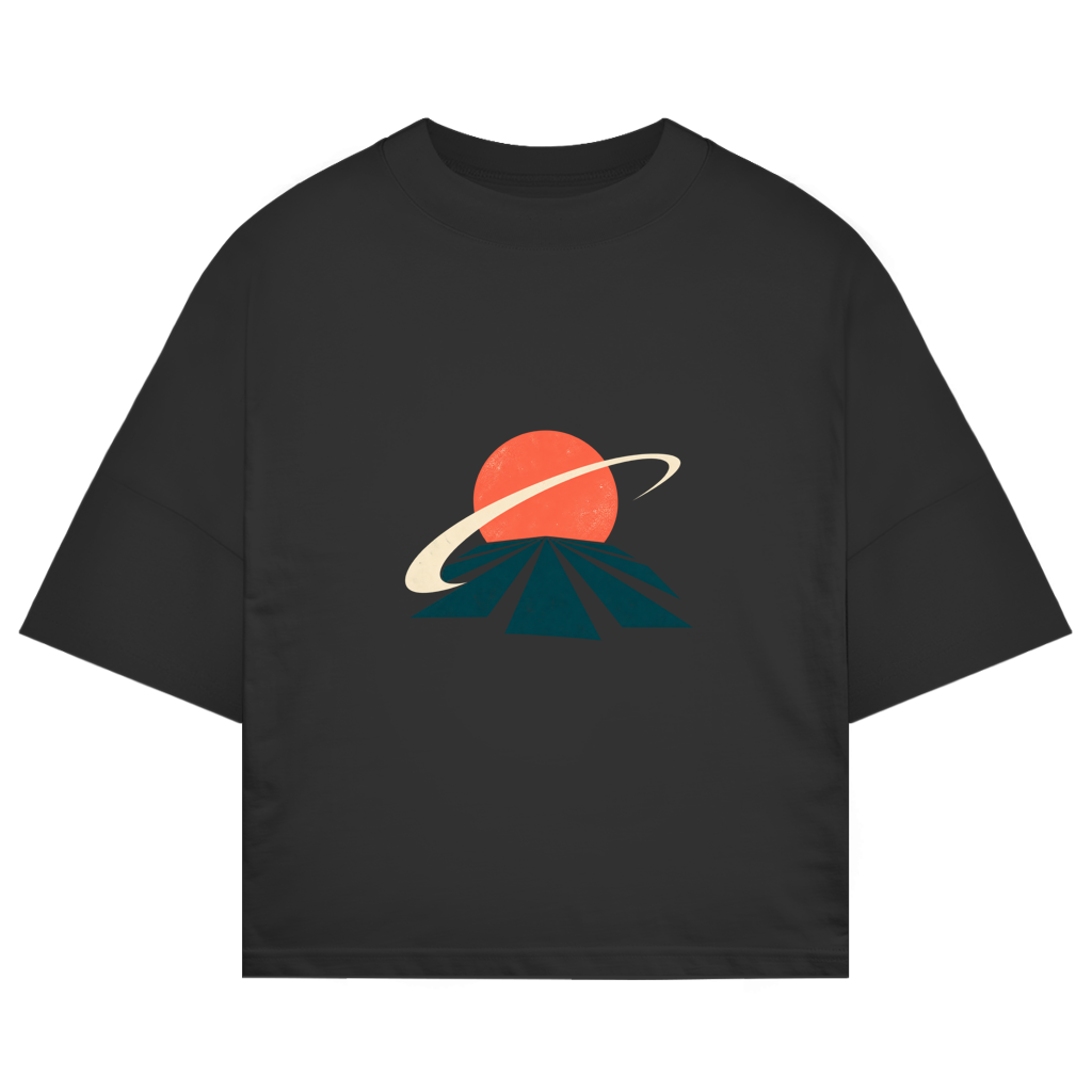 Neon Horizon – T-shirt oversize premium pour adolescents | SANFAYA