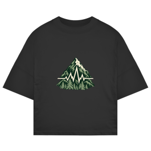 Pouls de montagne – T-shirt oversize premium pour adolescents | SANFAYA