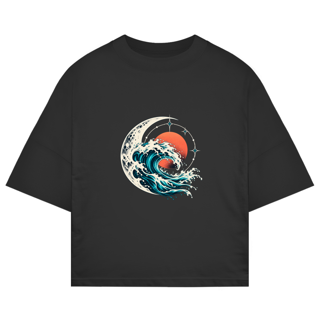 Jugend Premium Oversize T-Shirt – Lunar Current | SANFAYA