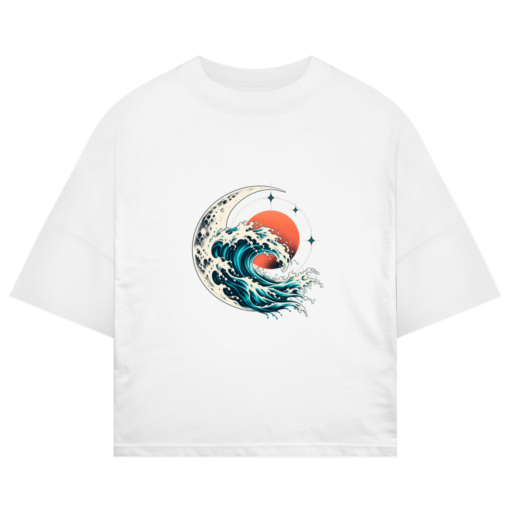 Jugend Premium Oversize T-Shirt – Lunar Current | SANFAYA – Bild 2