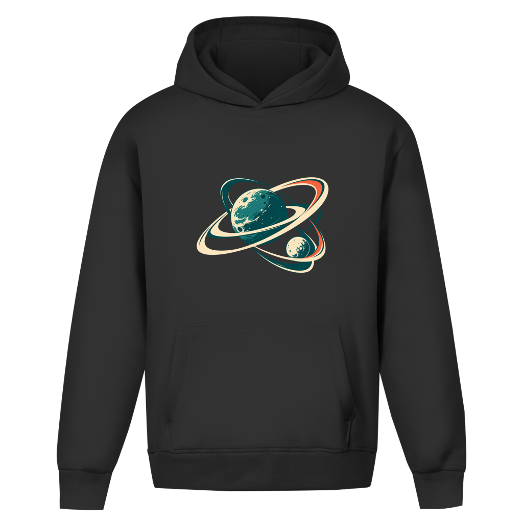 Orbit Line – Sudadera oversize con capucha sin cordones para adolescentes | SANFAYA - Imagen 2