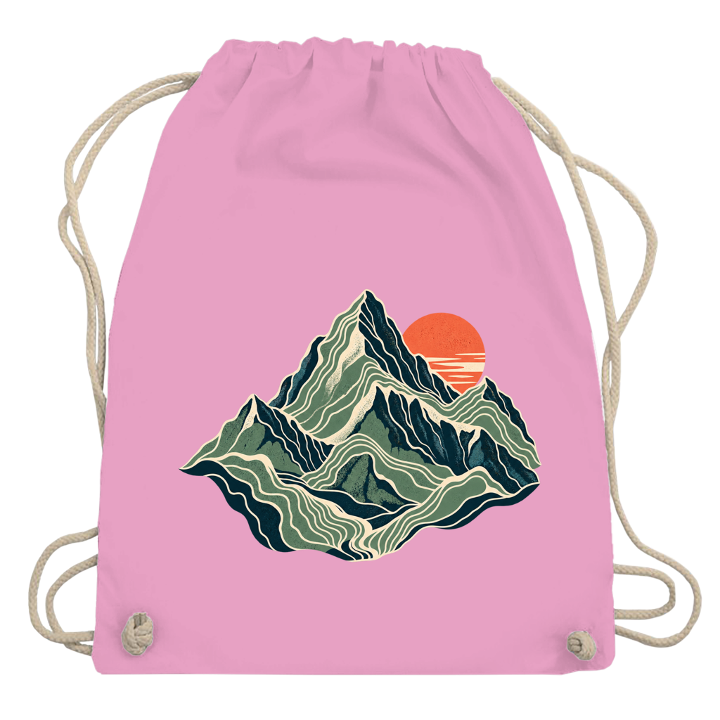 Topographic Soul – Drawstring bag | SANFAYA - Image 4