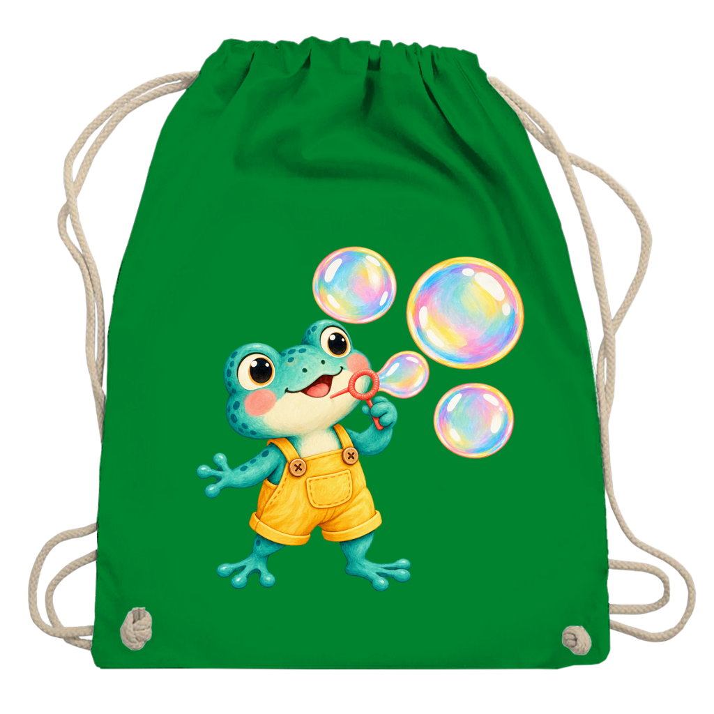 Grenouille à bulles – Sac à cordon | SANFAYA – Image 5