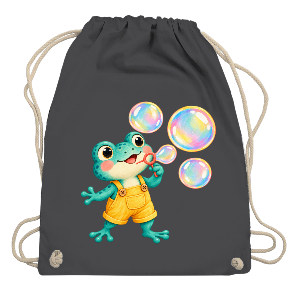 Grenouille à bulles – Sac à cordon | SANFAYA – Image 6