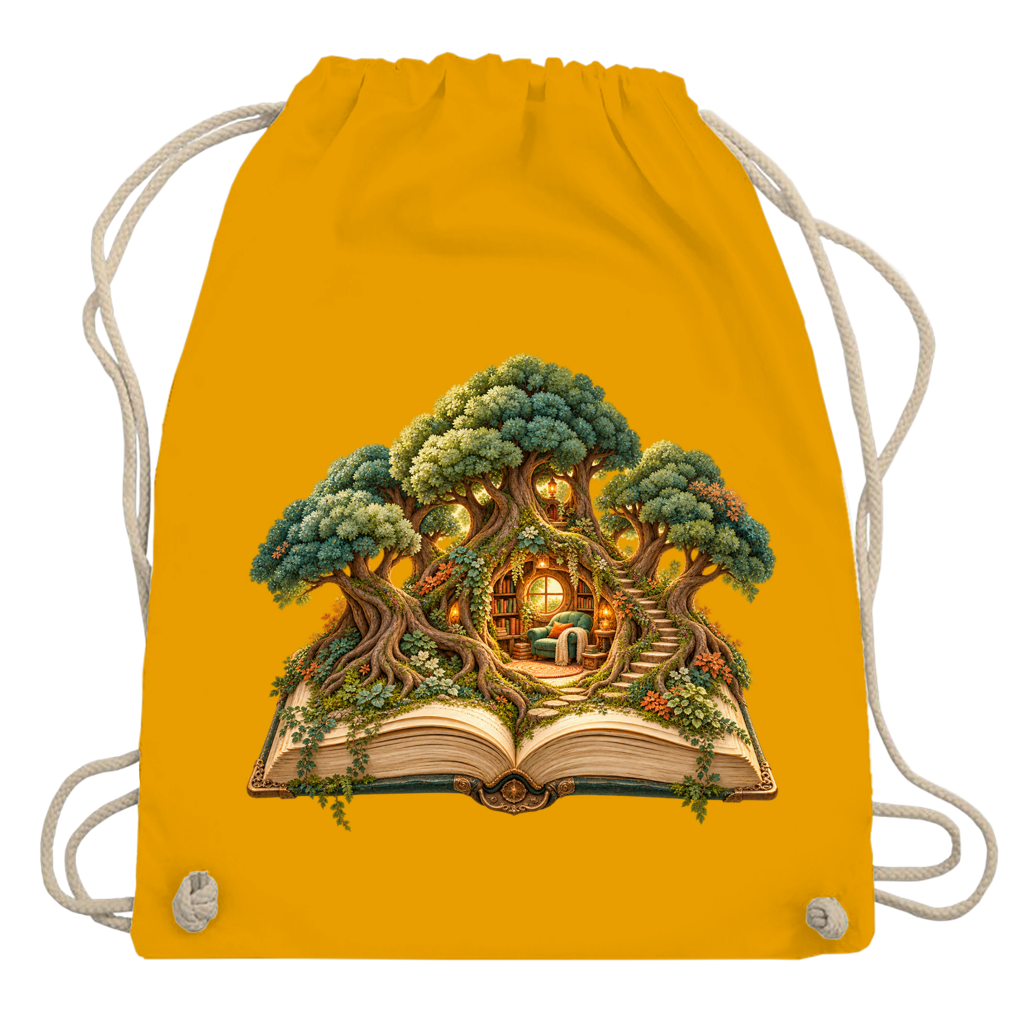 Pocket Forest Library – Drawstring bag | SANFAYA - Image 8