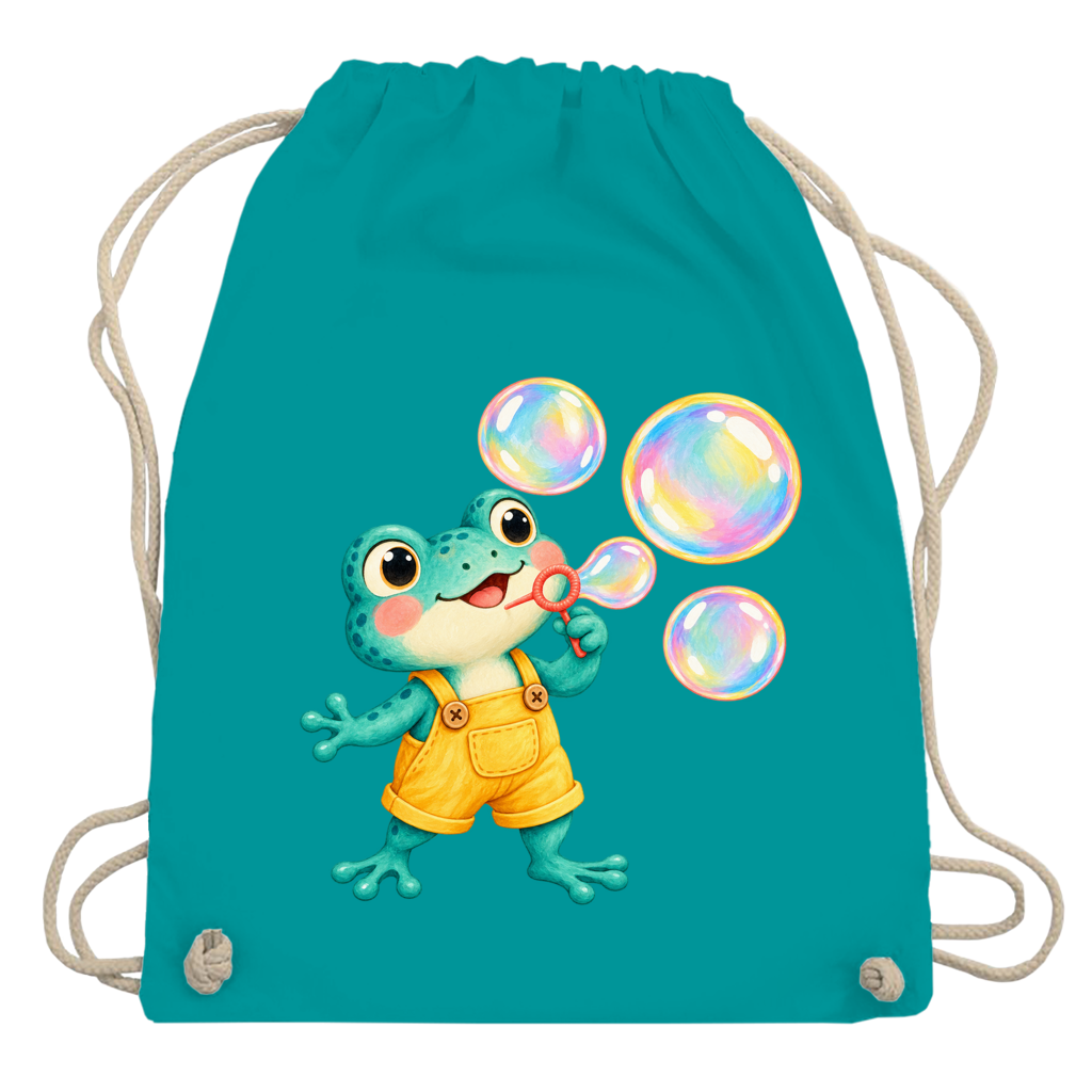 Grenouille à bulles – Sac à cordon | SANFAYA – Image 9