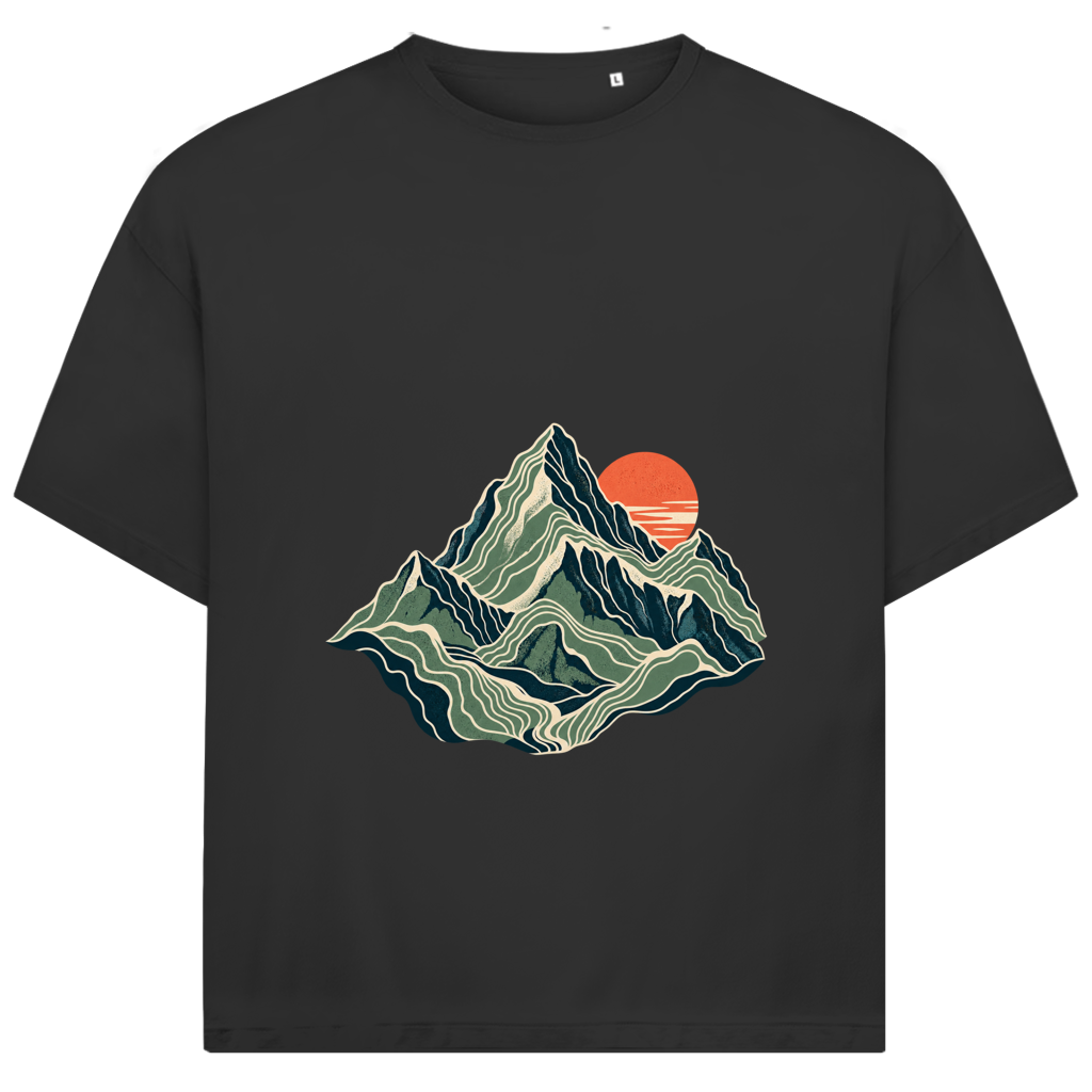 Anime topografico – T-shirt oversize Jack & Jones per adolescenti | SANFAYA