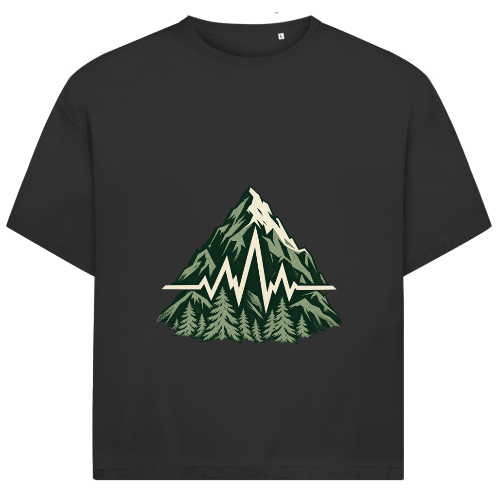 Pulso de montaña – Camiseta oversize Jack & Jones para adolescentes | SANFAYA