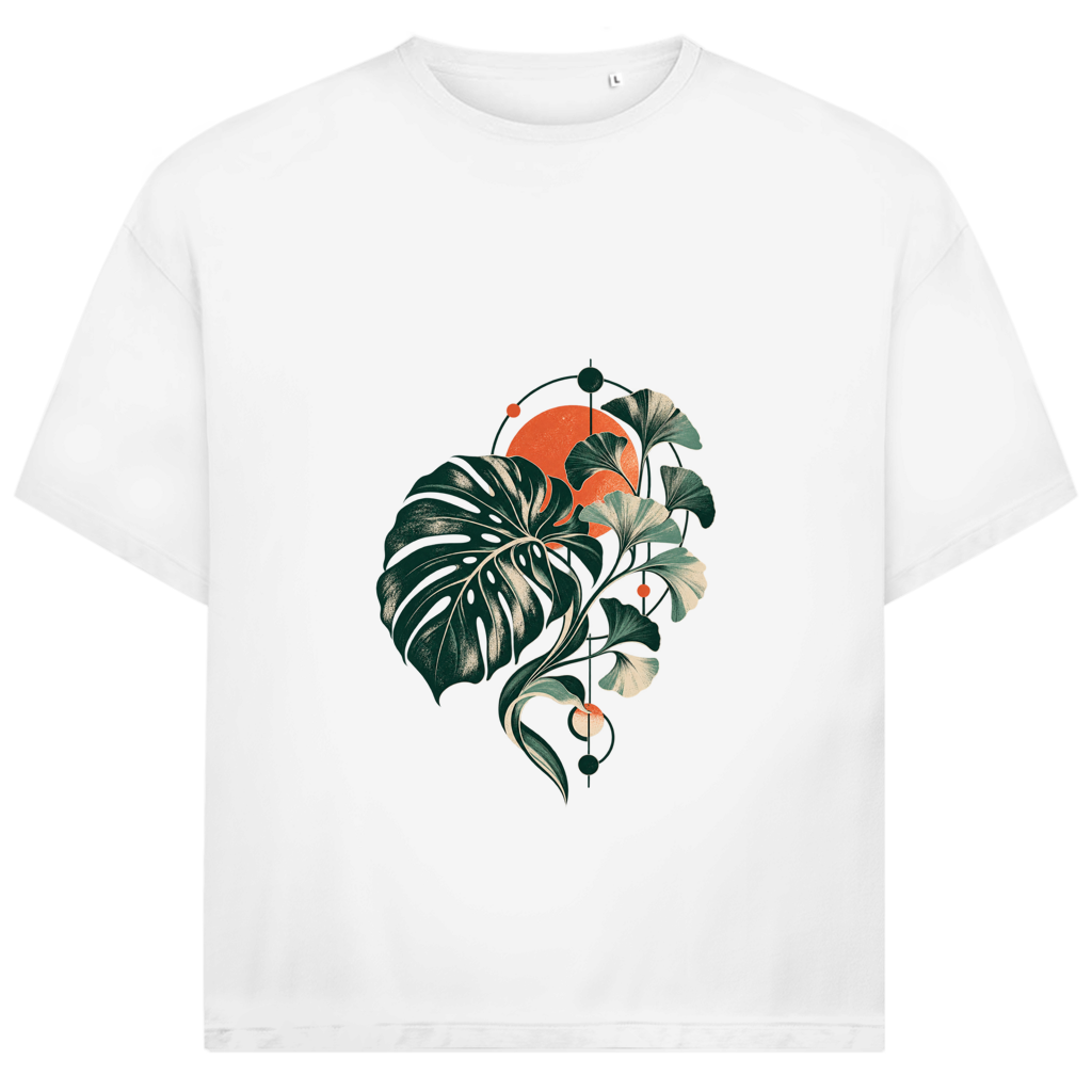 Botánico urbano – Camiseta oversize Jack & Jones para adolescentes | SANFAYA - Imagen 2