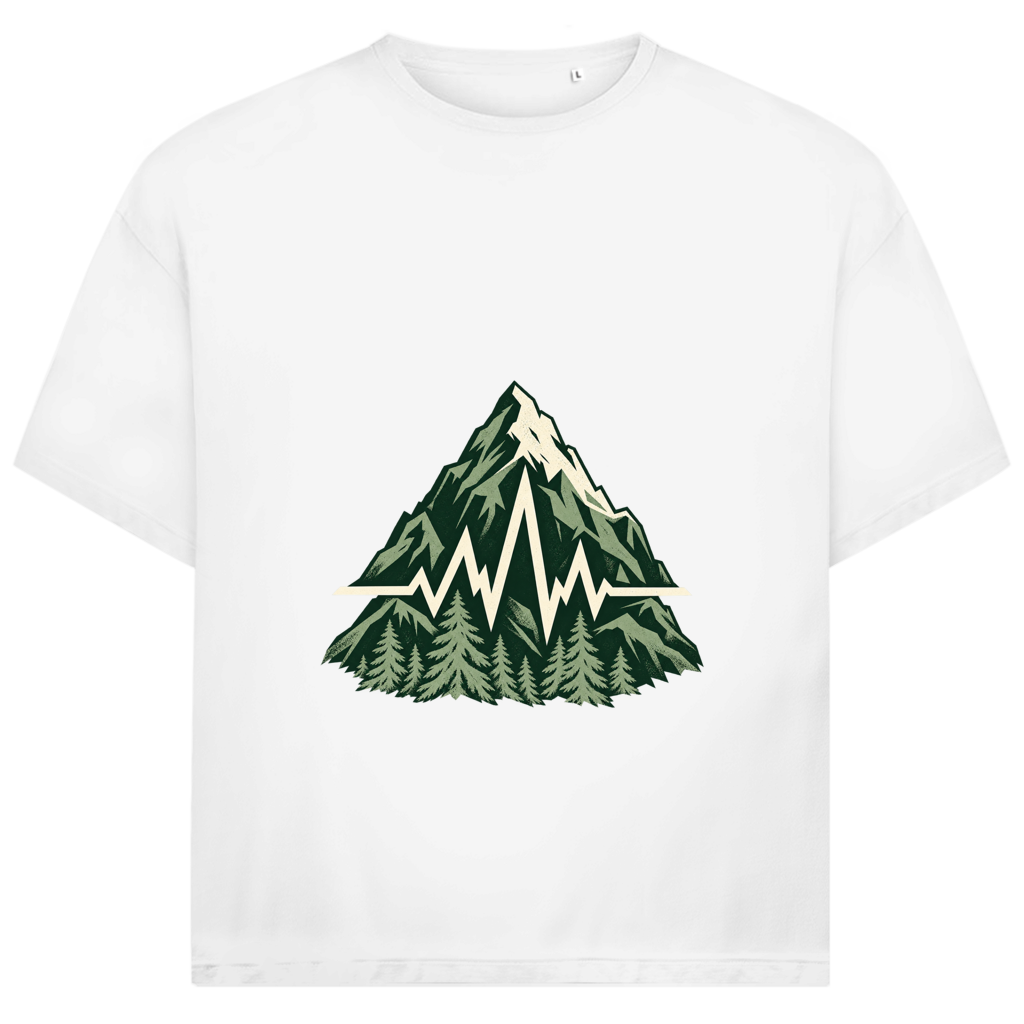 Pulso de montaña – Camiseta oversize Jack & Jones para adolescentes | SANFAYA - Imagen 2